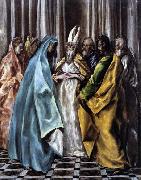 El Greco The Marriage of the Virgin USA oil painting artist